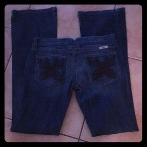 Frankie B blue jeans size 8